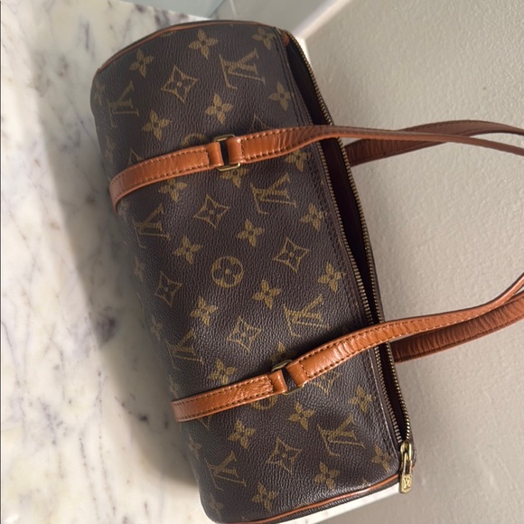 Louis Vuitton Brown Monogram Papillon Bag- Vintage prior to 1980. - Picture 6 of 9